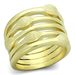 WildKlass Brass Western Ring Matte Gold Women-WildKlass Jewelry