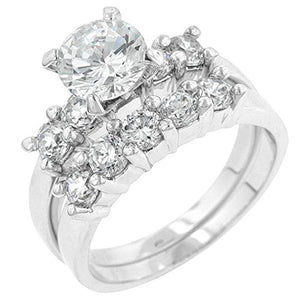 WildKlass Classic Wedding Set-WildKlass Jewelry