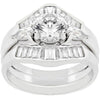 WildKlass Two-Piece Engagement Ring Set-WildKlass Jewelry