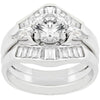 WildKlass Two-Piece Engagement Ring Set-WildKlass Jewelry