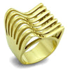 WildKlass Stainless Steel Ring IP Gold Women-WildKlass Jewelry