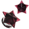 Purple Faceted Star Glass WildKlass Plug-WildKlass Jewelry