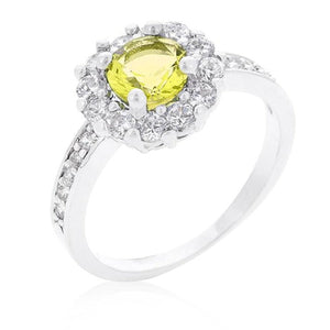 WildKlass Birthstone Engagement Ring in Yellow-WildKlass Jewelry