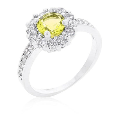 WildKlass Birthstone Engagement Ring in Yellow-WildKlass Jewelry