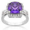 WildKlass Midnight Amethyst Ring-WildKlass Jewelry