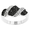 WildKlass Cubic Zirconia Swirl Ring-WildKlass Jewelry