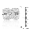 WildKlass Cubic Zirconia Knot Ring-WildKlass Jewelry