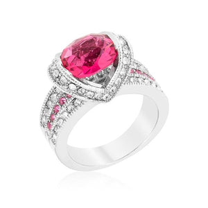 WildKlass Ovaline Pink Ring-WildKlass Jewelry