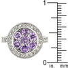 WildKlass Amethyst Purple Lily Ring-WildKlass Jewelry