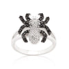 WildKlass Cubic Zirconia Spider Fashion Ring-WildKlass Jewelry