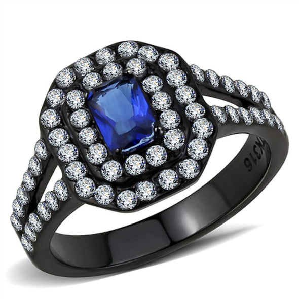 WildKlass Stainless Steel Ring IP Women Synthetic Montana-WildKlass Jewelry