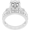 WildKlass White Wedding Bridal Set-WildKlass Jewelry