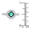 WildKlass Birthstone Engagement Ring in Green-WildKlass Jewelry