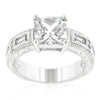 WildKlass Clear Cubic Zirconia 5-Stone Ring-WildKlass Jewelry