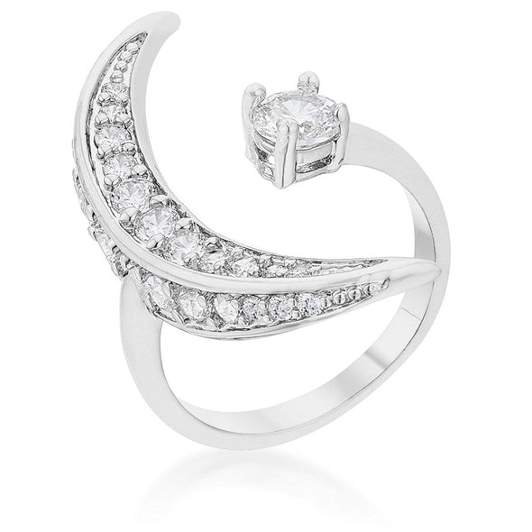 WildKlass .75ct CZ Rose Gold Delicate Ring-WildKlass Jewelry