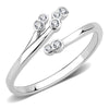 WildKlass Stainless Steel Ring No Plating Women AAA Grade CZ Clear-WildKlass Jewelry