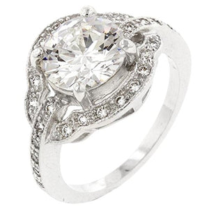 WildKlass Emma Antique Engagement Set-WildKlass Jewelry