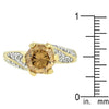 WildKlass Champagne Twist Engagement Ring-WildKlass Jewelry
