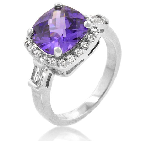 WildKlass Midnight Amethyst Ring-WildKlass Jewelry