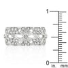 WildKlass Crystal Floral Filigree Band-WildKlass Jewelry