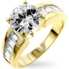 WildKlass Love Golden Engagement Ring-WildKlass Jewelry