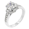 WildKlass Rhodium Plated Regal Ring-WildKlass Jewelry