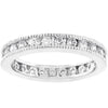 WildKlass Classic Milgrain Eternity Band-WildKlass Jewelry
