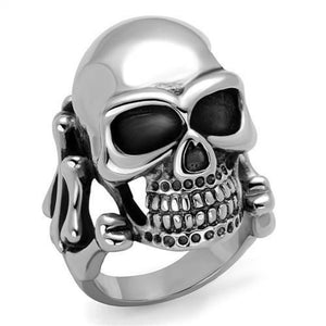 WildKlass Stainless Steel Ring High Polished Men-WildKlass Jewelry