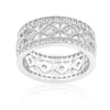 WildKlass Simple Classic Cubic Zirconia Band-WildKlass Jewelry