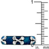 WildKlass Laced Enamel Eternity Band-WildKlass Jewelry