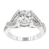 WildKlass Brilliant Twist Engagement Ring-WildKlass Jewelry