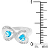 WildKlass Mirrored Hearts Ring-WildKlass Jewelry