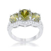 WildKlass Olive Classic Trio Ring-WildKlass Jewelry