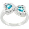 WildKlass Mirrored Hearts Ring-WildKlass Jewelry