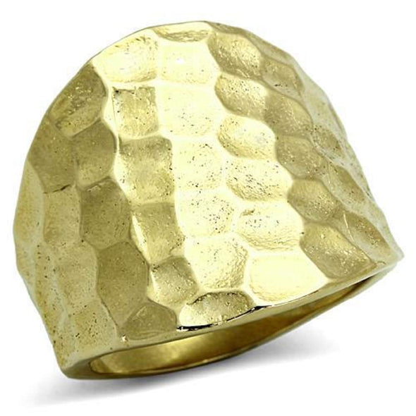 WildKlass Stainless Steel Minimalists Ring IP Gold Women-WildKlass Jewelry