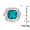 WildKlass Candy Aqua Cocktail Ring-WildKlass Jewelry