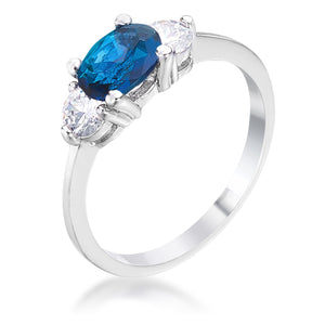 WildKlass Oval Cubic Zirconia Maestro Ring-WildKlass Jewelry