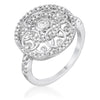 WildKlass .5 Ct Interlocking Circles Ring with CZ-WildKlass Jewelry
