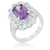 WildKlass Amethyst Oval Classic Ring-WildKlass Jewelry