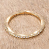 WildKlass .42Ct Dainty 18k Gold Plated Micro Pave CZ Stackable Eternity Ring-WildKlass Jewelry