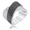 WildKlass Cross Pattern Cocktail Ring-WildKlass Jewelry