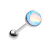 Black & Silver & Golden & Rose Gold Revo Illumilating Barbell Tongue Ring-WildKlass Jewelry