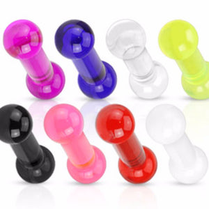 All Acrylic WildKlass Barbells-WildKlass Jewelry