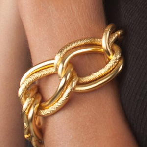 Emma Double Link Bracelet-WildKlass Jewelry