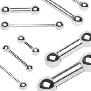 316L Surgical Steel Barbell with Balls-WildKlass Jewelry