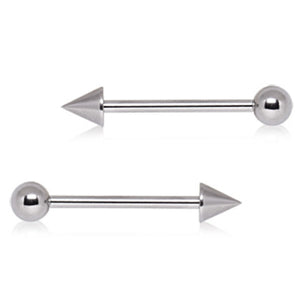 316L Surgical Steel Spike & Ball WiidlKlass Barbell-WildKlass Jewelry