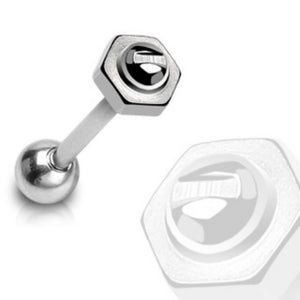 6mm Round Head Screw-Bolt Top 316L Surgical Steel WildKlass Barbell (Sold by Piece)-WildKlass Jewelry