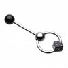 Dice Top UV Acrylic Slave Barbell Ring-WildKlass Jewelry