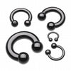 Colorline PVD Basic Horseshoe Circular Barbell-WildKlass Jewelry