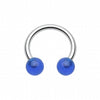 Basic UV Acrylic Horseshoe Circular Barbell-WildKlass Jewelry